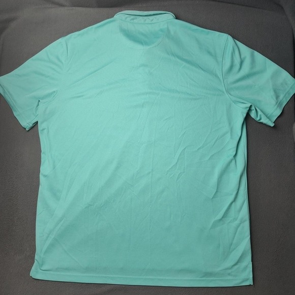 johnnie-O Polo Shirt Mens 2XL Green Palm Prep-Formance Performance Golf JMPA070 - Picture 6 of 12